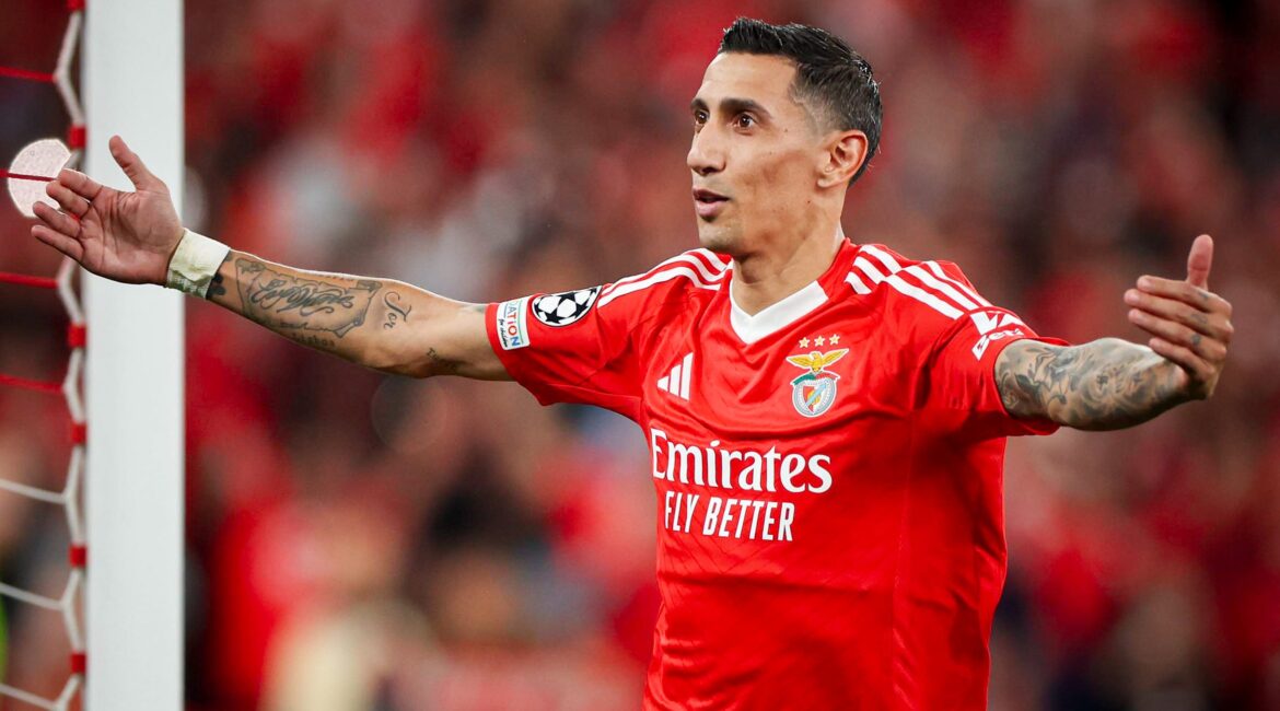 Ángel Di María - SL Benfica - Atlético de Madrid - UEFA Champions League