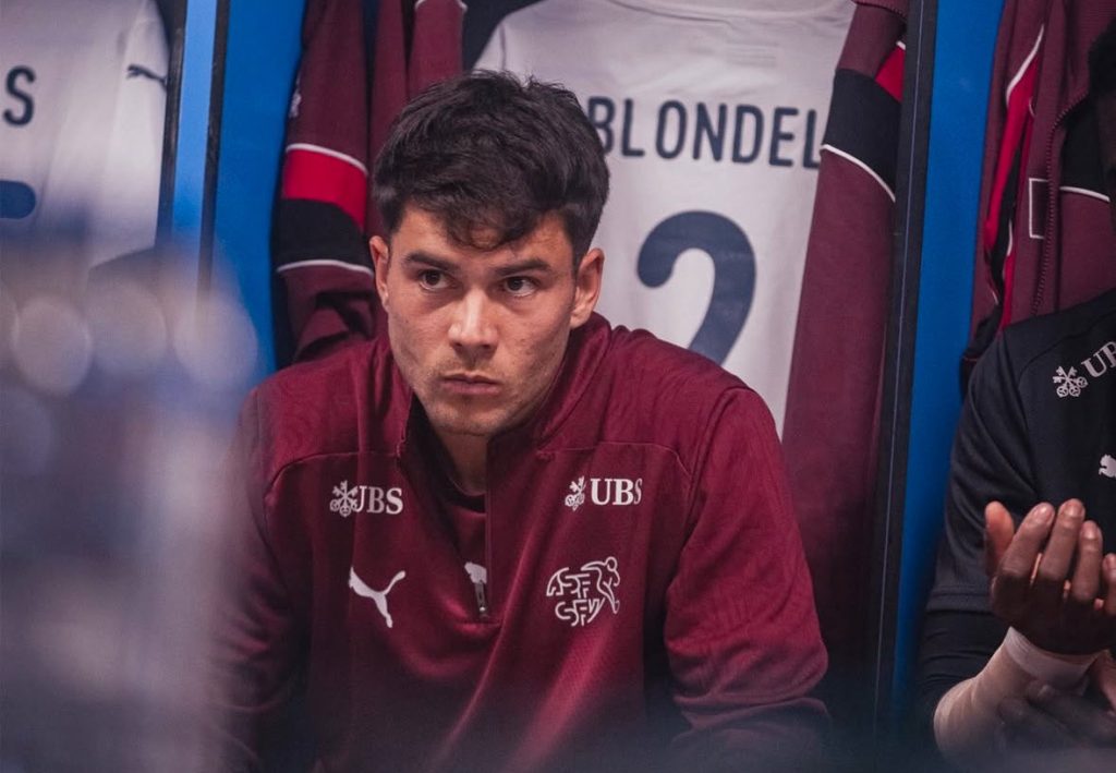 Lucas Blondel debutó en Suiza… ¡y habló en francés!