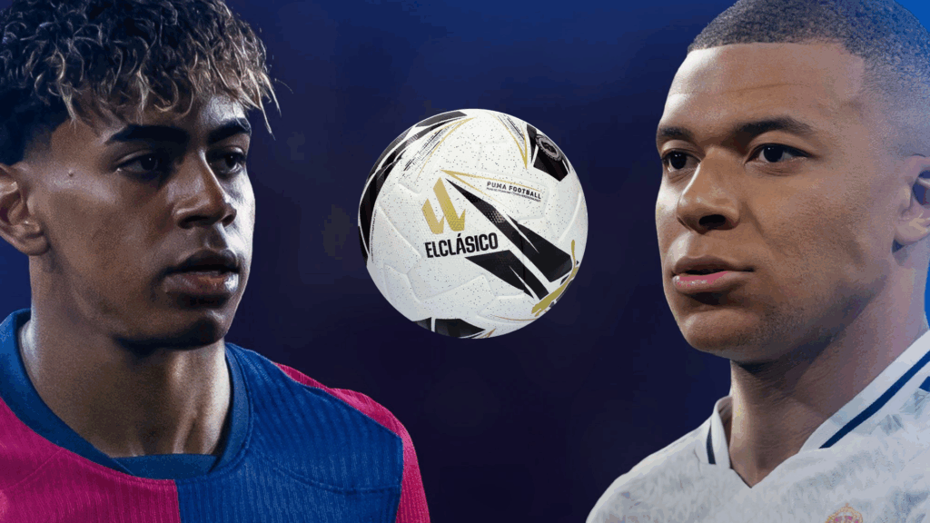 El Clásico: pelota especial para una partido especial