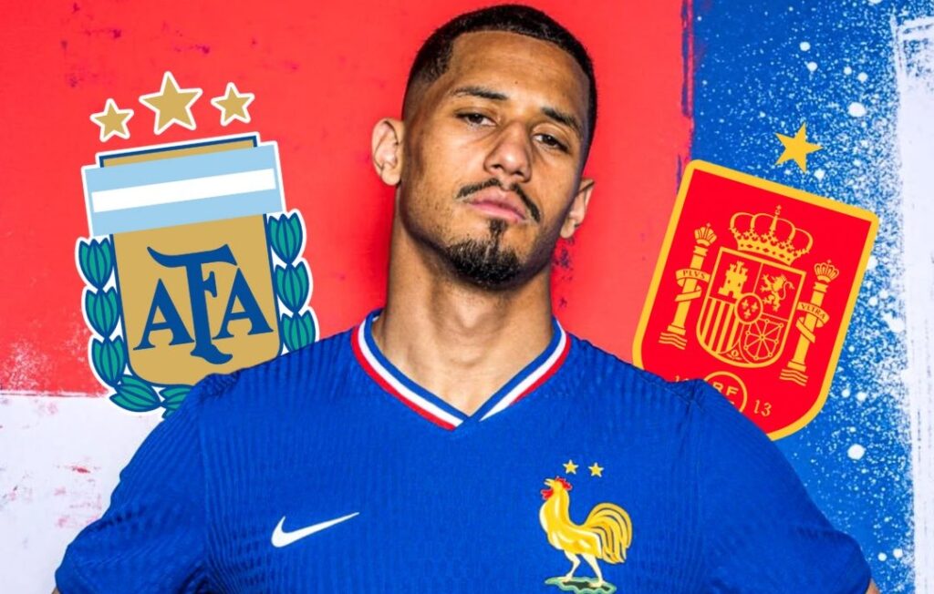 El francés Saliba calentó la previa del mundial 2026