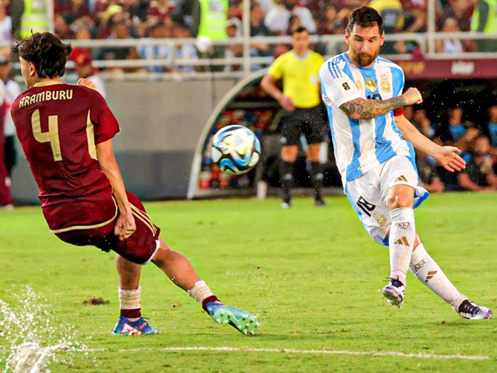 La Selección Argentina se enfrenta con Venezuela en Miami