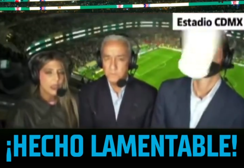 Tenso momento en el Mundial 2026: un periodista ecuatoriano fue agredido con un vaso de cerveza durante una transmisión en vivo