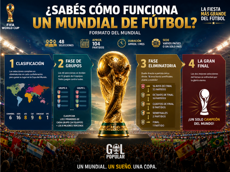¿Todavía No Sabés Cómo Funciona Un Mundial De Fútbol? 